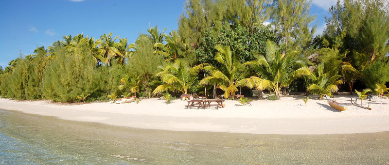 matriki beach huts aitutaki cook islands